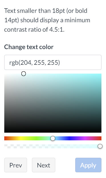 Color picker tool in Canvas